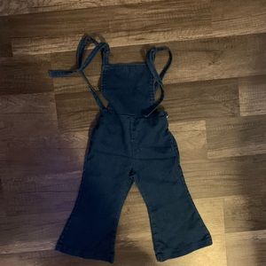 Flare leg overalls